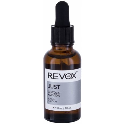 Revox Just Glycolic Acid 20% pleťové tonikum pro obnovu pleti 30 ml – Zbozi.Blesk.cz