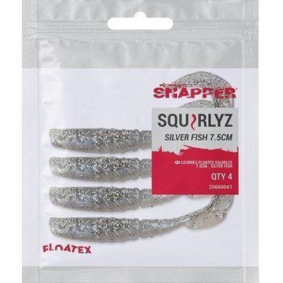 Korum Snapper Squirlyz 7,5cm Silver Fish 4ks – Zbozi.Blesk.cz