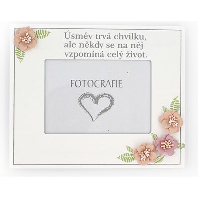 Nekupto Fotorámeček na stůl Úsměv trvá chvilku – Zboží Živě