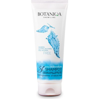 Botaniqa Šampon na bílou a světlou srst BOTANIQA SHOW LINE COLOR ENHANCING 250 ml
