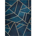 Dywany Łuszczów Andre Mosaic 1173 modrá – Zboží Mobilmania