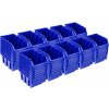 Úložný box Prosperplast Sada 100 x stohovacích boxů NP8 modré