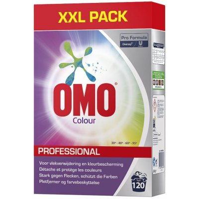 Omo Professional Color XXL prací prášek na barevné prádlo 130 PD 8,4 kg – Zboží Mobilmania