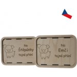 JH WoodArt Dětská pokladnička 1 ks – Zboží Dáma