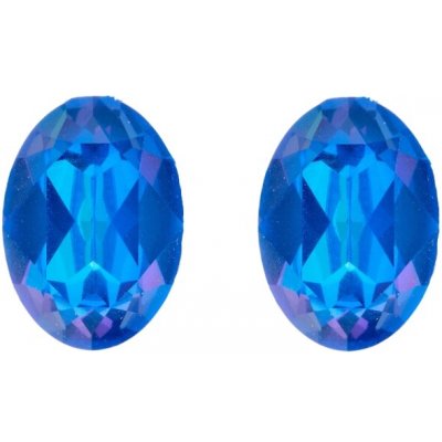 Oliver Weber Výrazné náušnice s modrými krystaly Swarovski Dawn Lumiere 23219 BLU – Hledejceny.cz