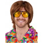 Smiffys Brýle Aviator 70. léta žluté – Zboží Dáma