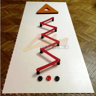 Hejduk Shooting Pad ICE 4 m² + Stickhandling Snake 7 Section + nahrávač Triangle Passer + inline puky Stilmat – Sleviste.cz