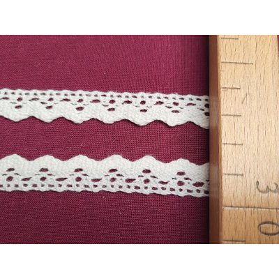 BYTEMA bavlněná krajka 5420 16mm BÍLÁ – Hledejceny.cz