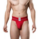 Jocksy MM Jockstrap 3″ červené pánské jocksy – Sleviste.cz