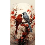 Norimpex Ptačí romance 40 × 30 cm – Sleviste.cz