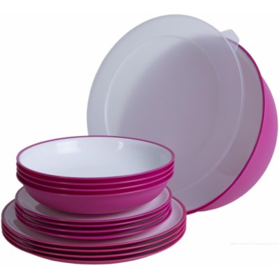 Omada Sanaliving kempingové nádobí Set 14pcs Fucsia 8022365334134 – Zboží Dáma