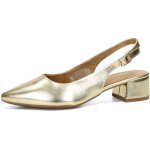 Tamaris dámské elegantní lodičky - zlaté – Sleviste.cz