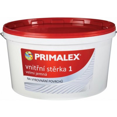 Primalex vnitřní stěrka 1 bílá 8 kg – Zboží Mobilmania