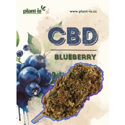 Plant-is Blueberry květy CBD 15% THC 0,5% 5g