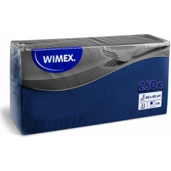 Wimex Ubrousek PAP FSC Mix 3V tmavě modrý 250 ks 40x40cm