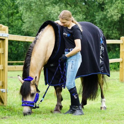 USG Rajtky #ponylove Lia & Alfi s gripem dámské denim – Zboží Dáma