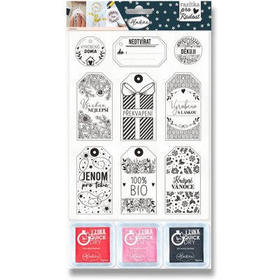 Aladine Razitka Stampo with Love Visačky – Hledejceny.cz