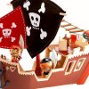 Auta, bagry, technika Djeco Pirátská loď