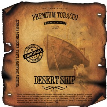 Premium Tobacco Desert Ship 10 ml