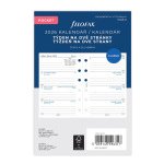 Filofax Týdenní kalendář 2026, Čj náplň kapesních diářů formát A7 – Zboží Dáma