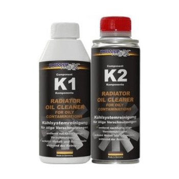 BlueChem Radiator Oil Cleaner K1 + K2 150 ml + 150 ml