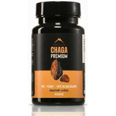 Hrotlife Chaga Premium podpora správného fungování organismu 60 kapslí – Hledejceny.cz