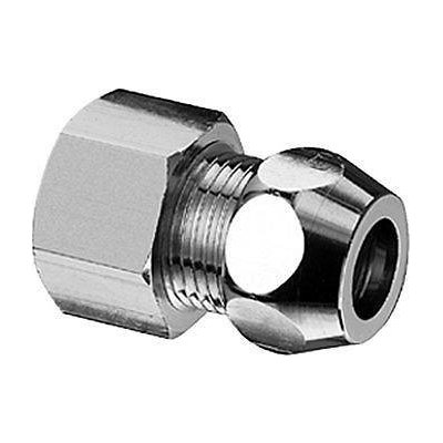 Schell Přímé šroubení s vnitřním závitem 3/8" x 3/8" - 10 mm, chrom, 064080699 – Sleviste.cz