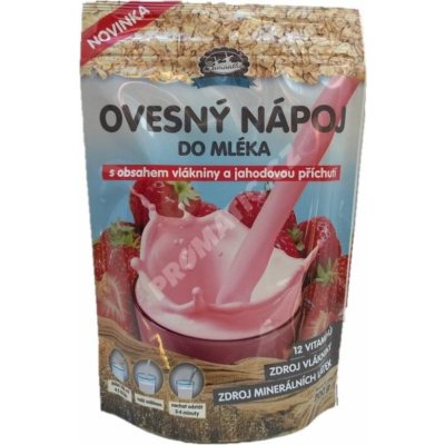 Simandl ovesný nápoj do mléka s jahodovou příchutí 2 kg – Zboží Dáma