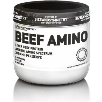 SizeAndSymmetry Nutrition BEEF Amino 500 tablet