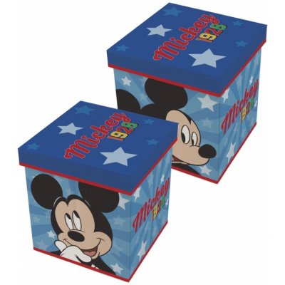 Arditex Úložný box s víkem 2v1 MICKEY MOUSE WD13015 – Zbozi.Blesk.cz