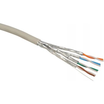 Solarix SXKD-6A-STP-LSOH STP cat6A, drát, 500m