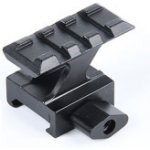 Vysoká RIS montáž s QD Černá Metal – Zboží Dáma