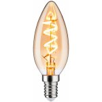 Paulmann Vintage Edition LED svíčka E14 230V 4W 1800K stmívatelné zlatá – Sleviste.cz