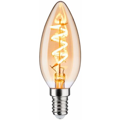 Paulmann Vintage Edition LED svíčka E14 230V 4W 1800K stmívatelné zlatá