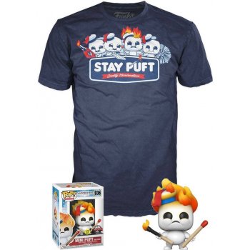 Funko Pop! & Tee Box Ghostbusters Afterlife Stay Puft Quality Marshmallows
