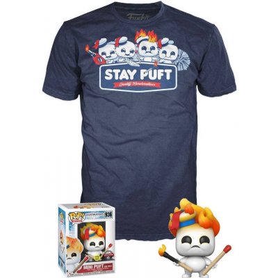 Funko Pop! & Tee Box Ghostbusters Afterlife Stay Puft Quality Marshmallows – Zboží Mobilmania
