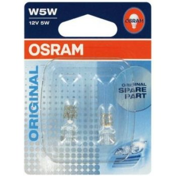 Osram Standard W5W W2.1x9.5d 12V 5W 2ks