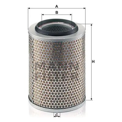MANN FILTER Vzduchový filtr C 20 356 – Hledejceny.cz