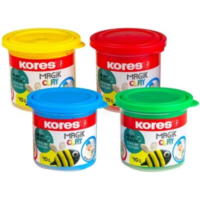 Kores Lehká modelovací hmota Magik Clay LOLLIPOPZ 4 x 40 g – Zboží Dáma
