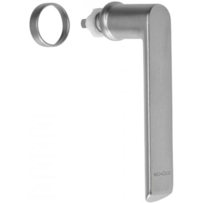 Schüco Okenní nástrčná klika AvanTec Barva: INOX Look - vzhled nerezové oceli (lakováno) 247006 – Zboží Mobilmania