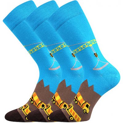 Lonka Veselé ponožky Twidor stavba 3 pack – Zboží Mobilmania
