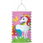 LAMPION Jednorožec s tyčkou 28/40cm – Zboží Dáma
