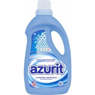 Azurit tekutý prací prostředek na moderní a jemné prádlo 25 PD 1 l od 71 Kč  - Heureka.cz
