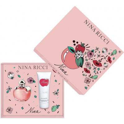 Nina Ricci Nina EDT pro ženy EDT 50 ml + tělové mléko 75 ml dárková sada – Hledejceny.cz