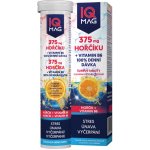 IQ MAG Hořčík 375 mg + B6 s pomerančovou příchutí 20 šumivých tablet – Hledejceny.cz