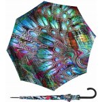 Doppler Fiber Flex AC Pavone dámský holový vystřelovací deštník vícebarevný – Sleviste.cz