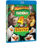 Madagaskar 1-3 + Tučňáci z Madagaskaru kolekce (4 BD – Zboží Mobilmania