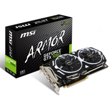 MSI GeForce GTX 1060 ARMOR 6G OCV1