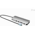 i-Tec USB-C Metal Nano 3x Display Dock, 2x HDMI 1x USB-C video with Power Delivery 140W + i-tec Universal Charger 140 W C31NANOTRIPLED140 – Zboží Mobilmania