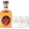 Whisky Cardhu 12y 40% 0,7 l (dárkové balení 2 sklenice)